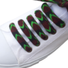 lacet wax vert rouge