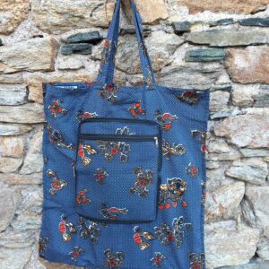 Tote-bag pliable Sac à puces